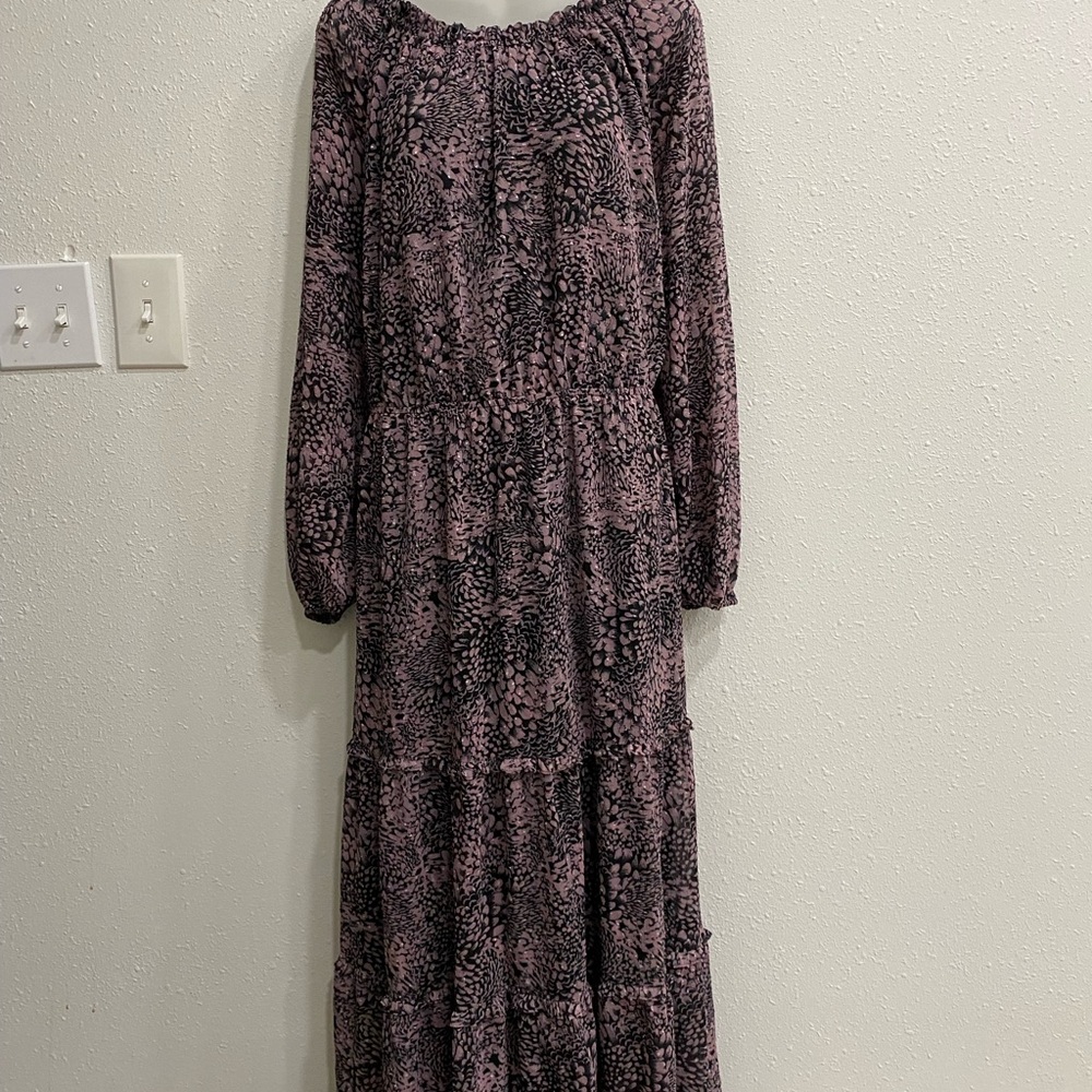 Elegant Black and Pink Women's Dress